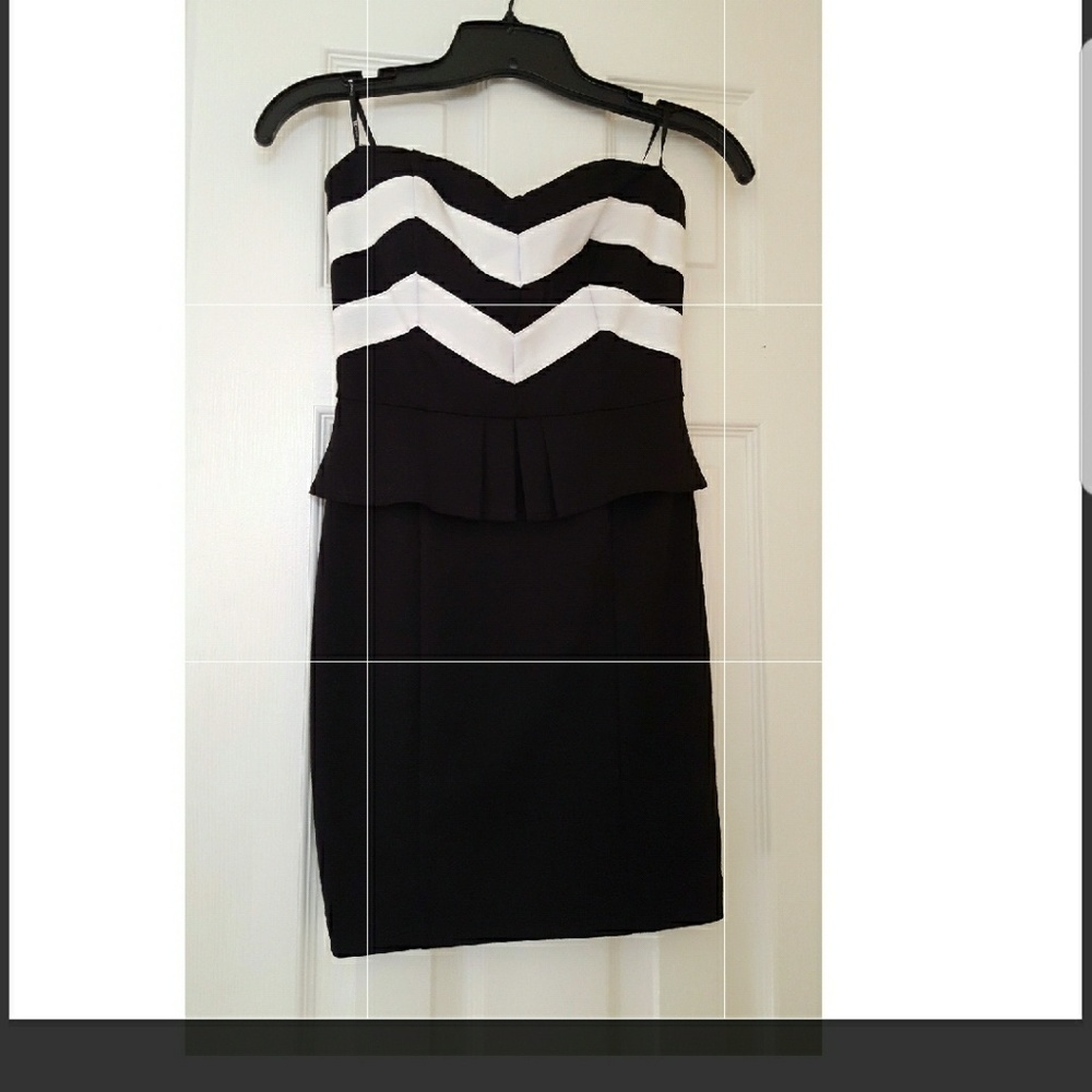 Tube peplum dress